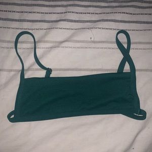 Twiin dark green bikini top